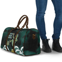 Frogs Against Fascism Travel Bag No Kings Funny Portland Frog Protest - Wonder Print Shop