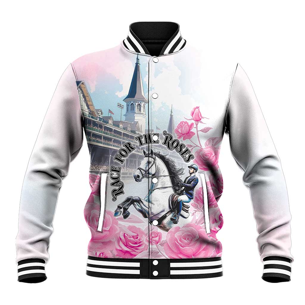 Kentucky Horse Race Baseball Jacket Race For The Roses Churchill Downs