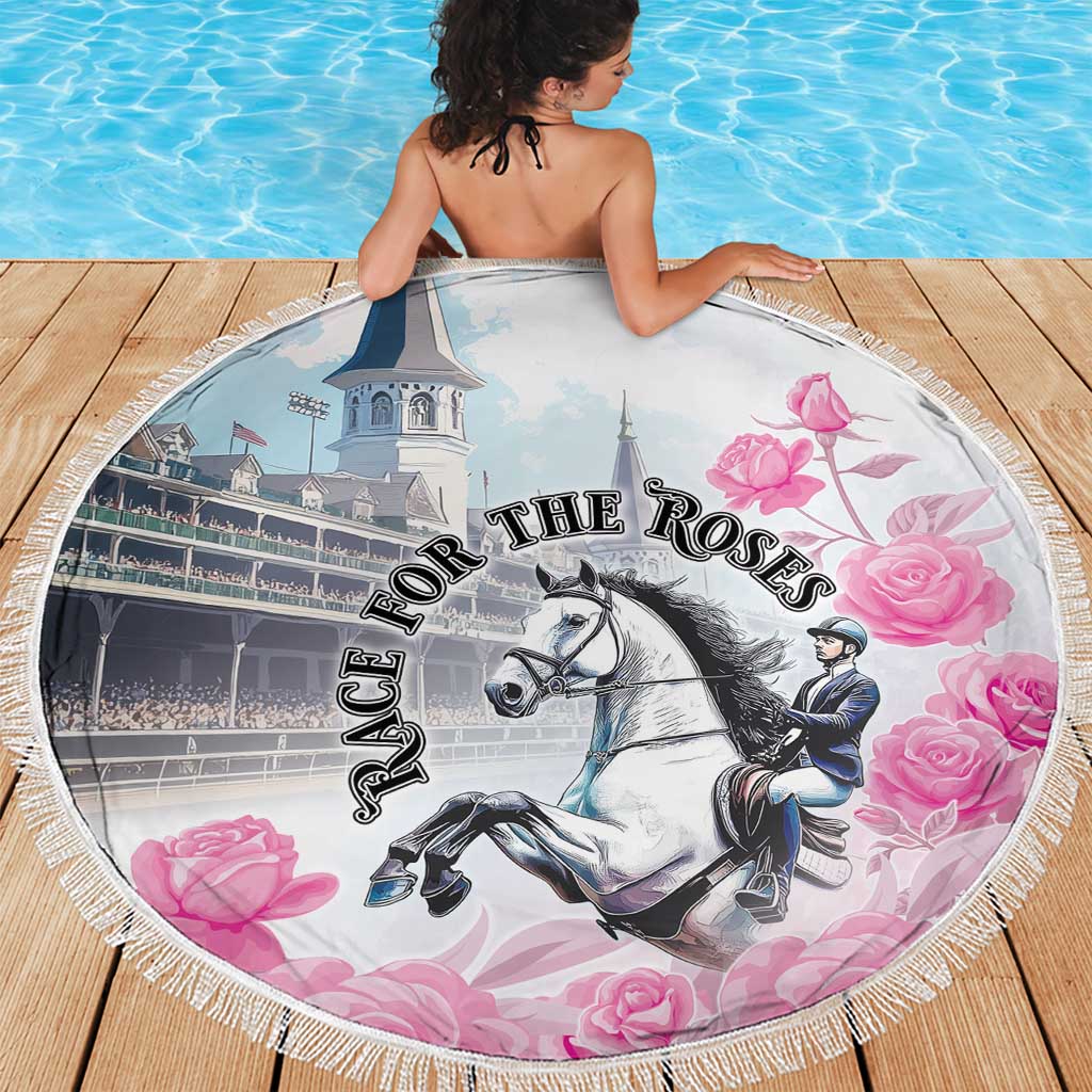 Kentucky Horse Race Beach Blanket Race For The Roses Churchill Downs