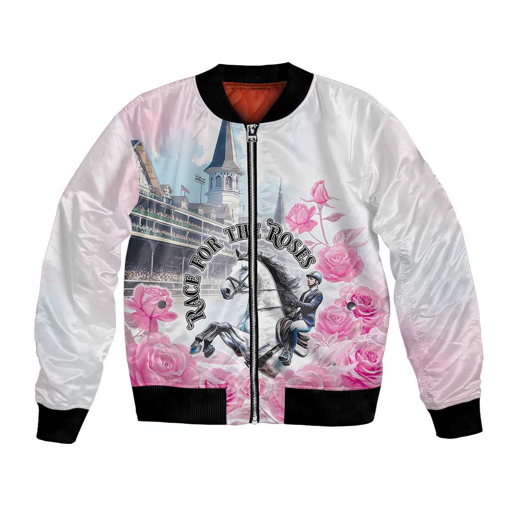 Kentucky Horse Race Bomber Jacket Race For The Roses Churchill Downs