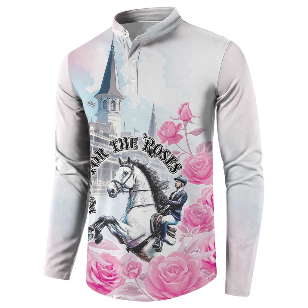 Kentucky Horse Race Button Sweatshirt Race For The Roses Churchill Downs