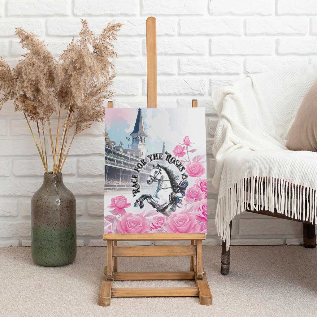 Kentucky Horse Race Canvas Wall Art Race For The Roses Churchill Downs