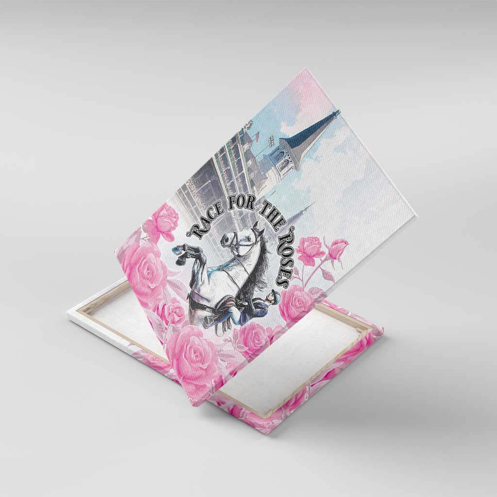 Kentucky Horse Race Canvas Wall Art Race For The Roses Churchill Downs