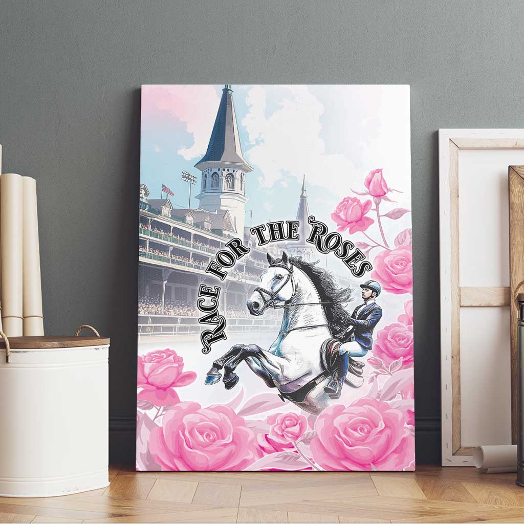 Kentucky Horse Race Canvas Wall Art Race For The Roses Churchill Downs