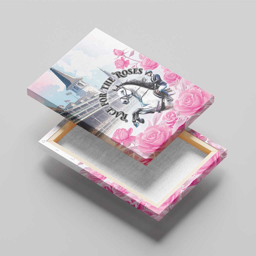 Kentucky Horse Race Canvas Wall Art Race For The Roses Churchill Downs