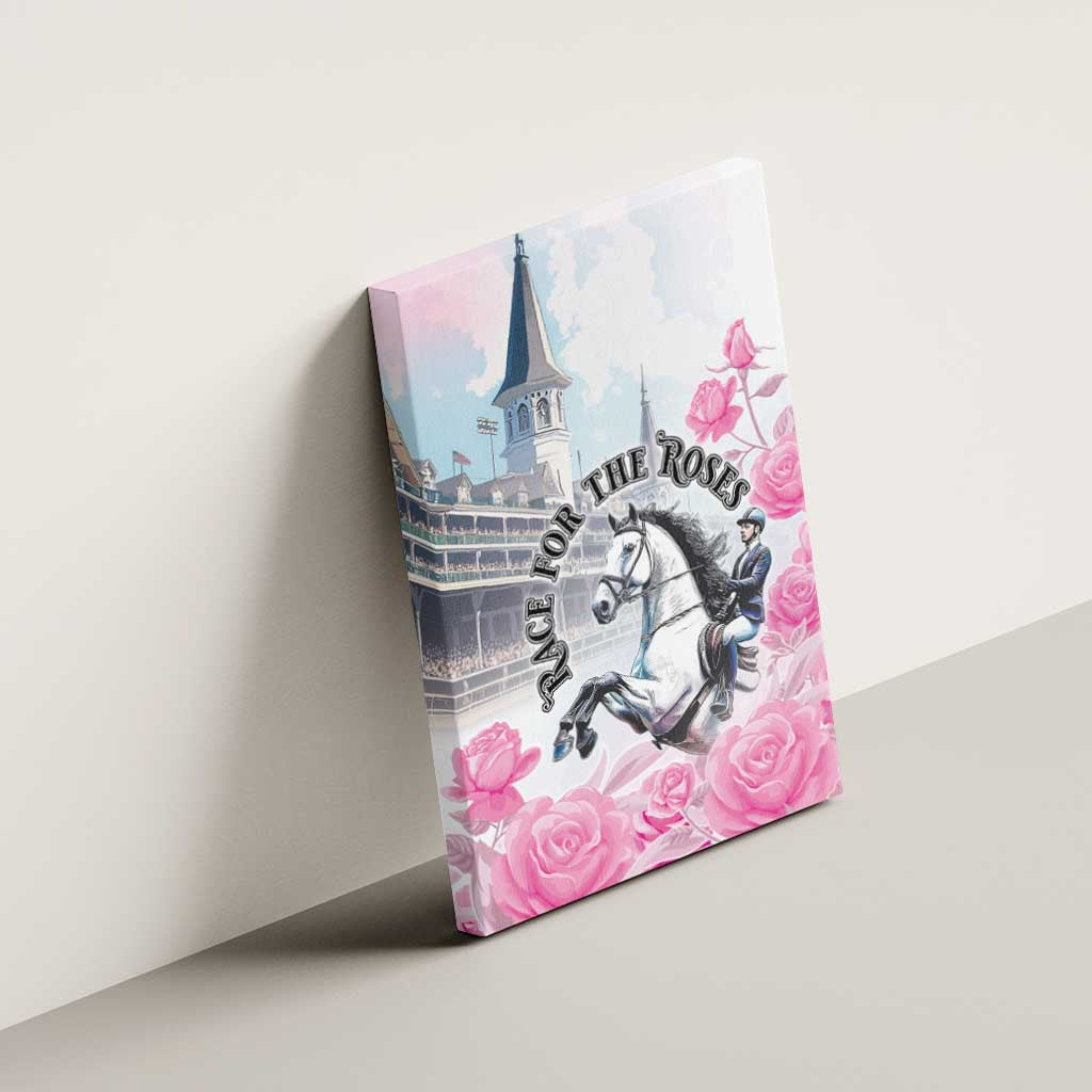 Kentucky Horse Race Canvas Wall Art Race For The Roses Churchill Downs