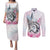 Kentucky Horse Race Couples Matching Puletasi and Long Sleeve Button Shirt Race For The Roses Churchill Downs