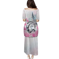 Kentucky Horse Race Family Matching Puletasi and Hawaiian Shirt Race For The Roses Churchill Downs