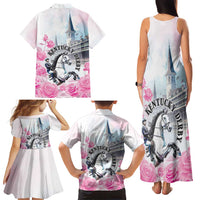Kentucky Horse Race Family Matching Tank Maxi Dress and Hawaiian Shirt Race For The Roses Churchill Downs