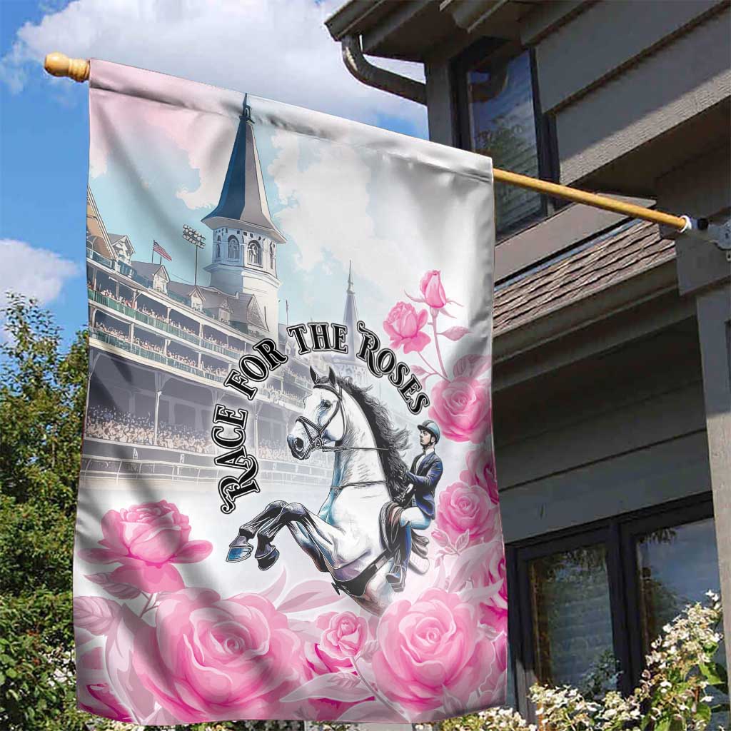 Kentucky Horse Race Garden Flag Race For The Roses Churchill Downs