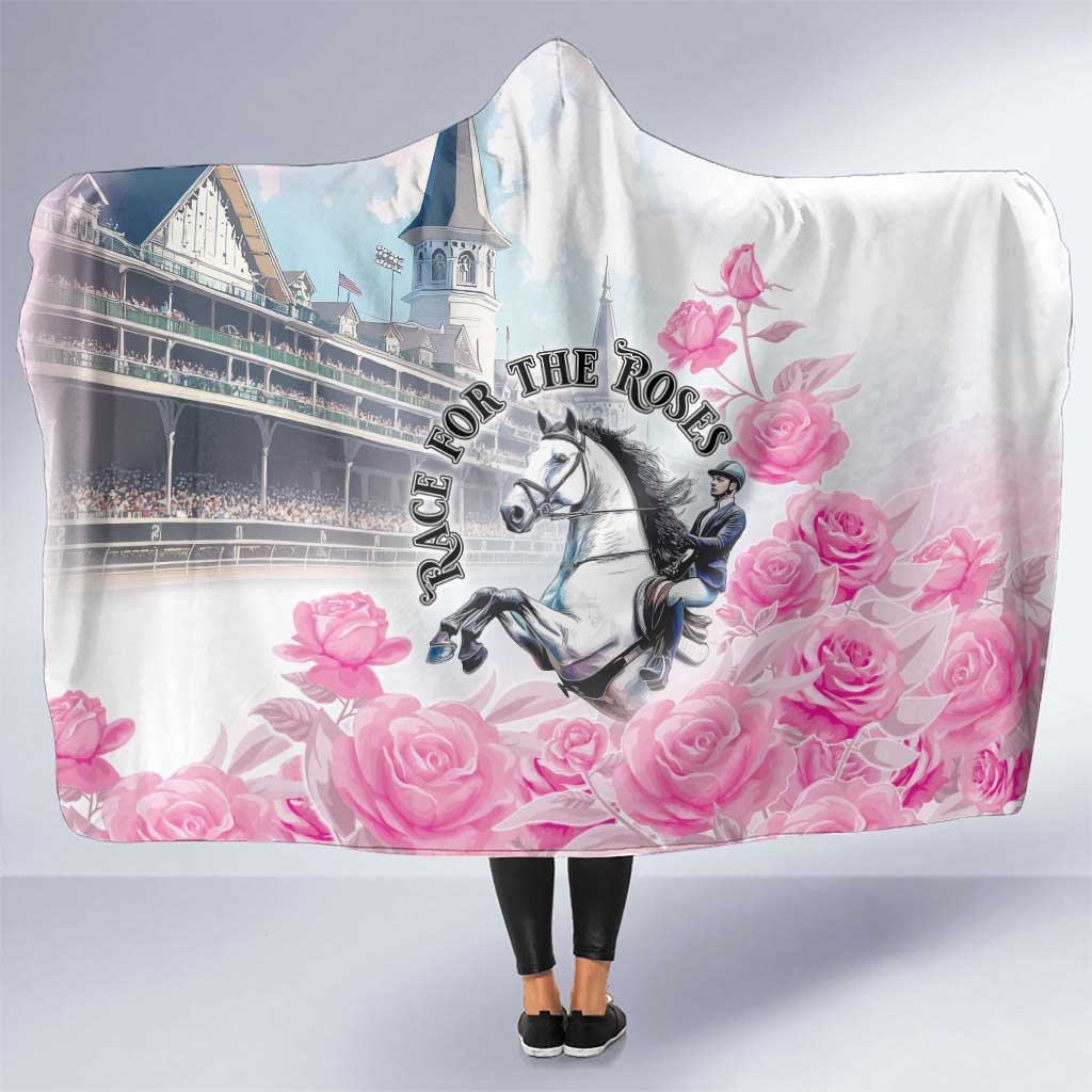 Kentucky Horse Race Hooded Blanket Race For The Roses Churchill Downs