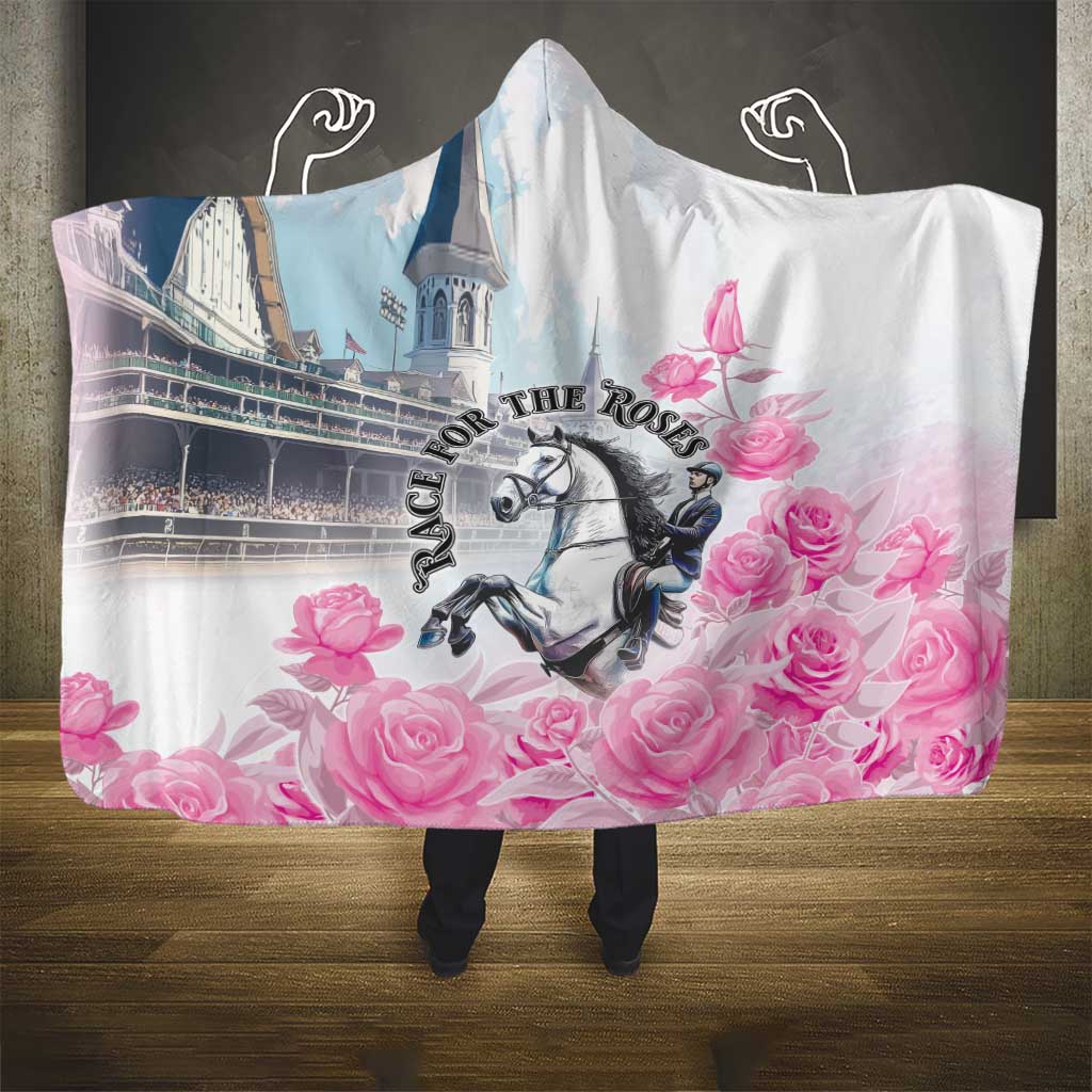 Kentucky Horse Race Hooded Blanket Race For The Roses Churchill Downs