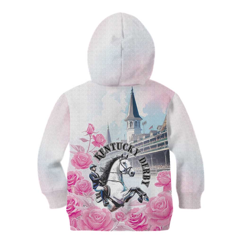 Kentucky Horse Race Kid Hoodie Race For The Roses Churchill Downs