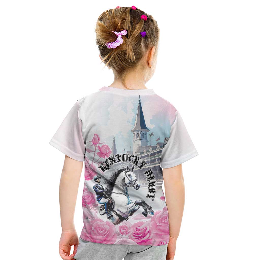 Kentucky Horse Race Kid T Shirt Race For The Roses Churchill Downs