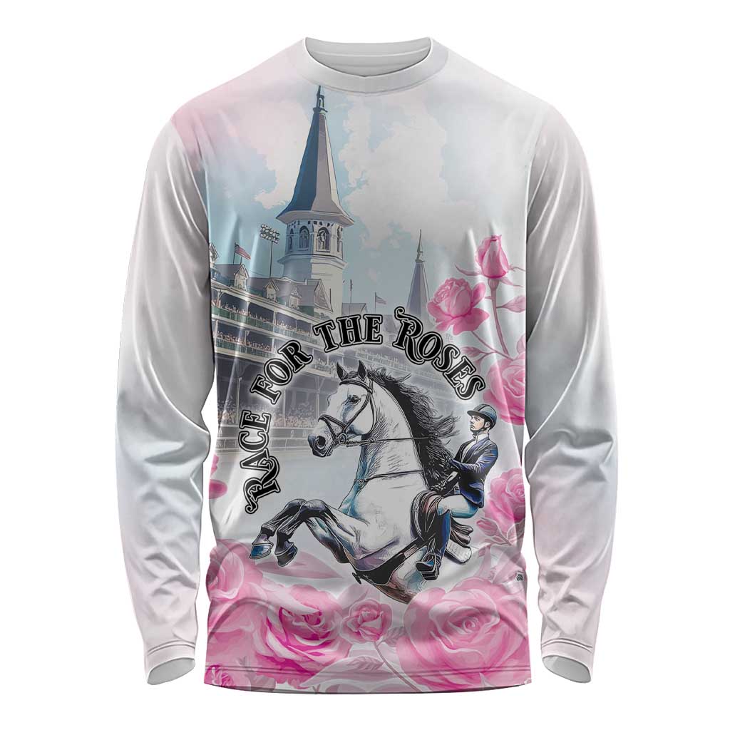 Kentucky Horse Race Long Sleeve Shirt Race For The Roses Churchill Downs