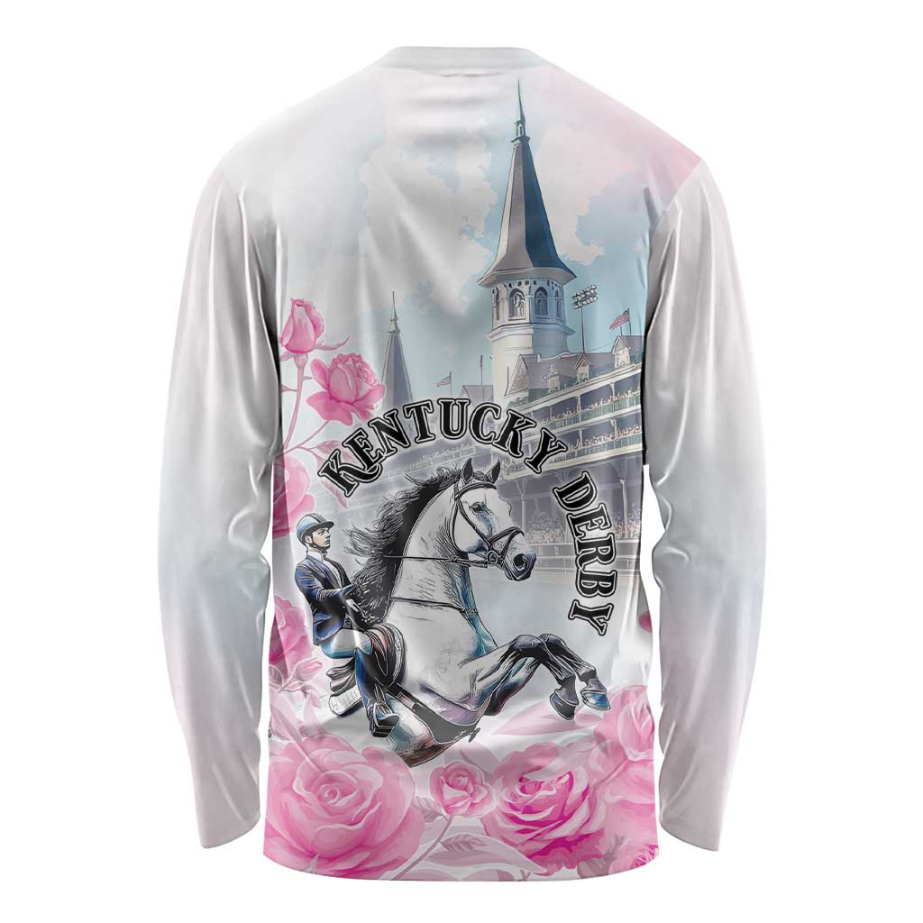 Kentucky Horse Race Long Sleeve Shirt Race For The Roses Churchill Downs