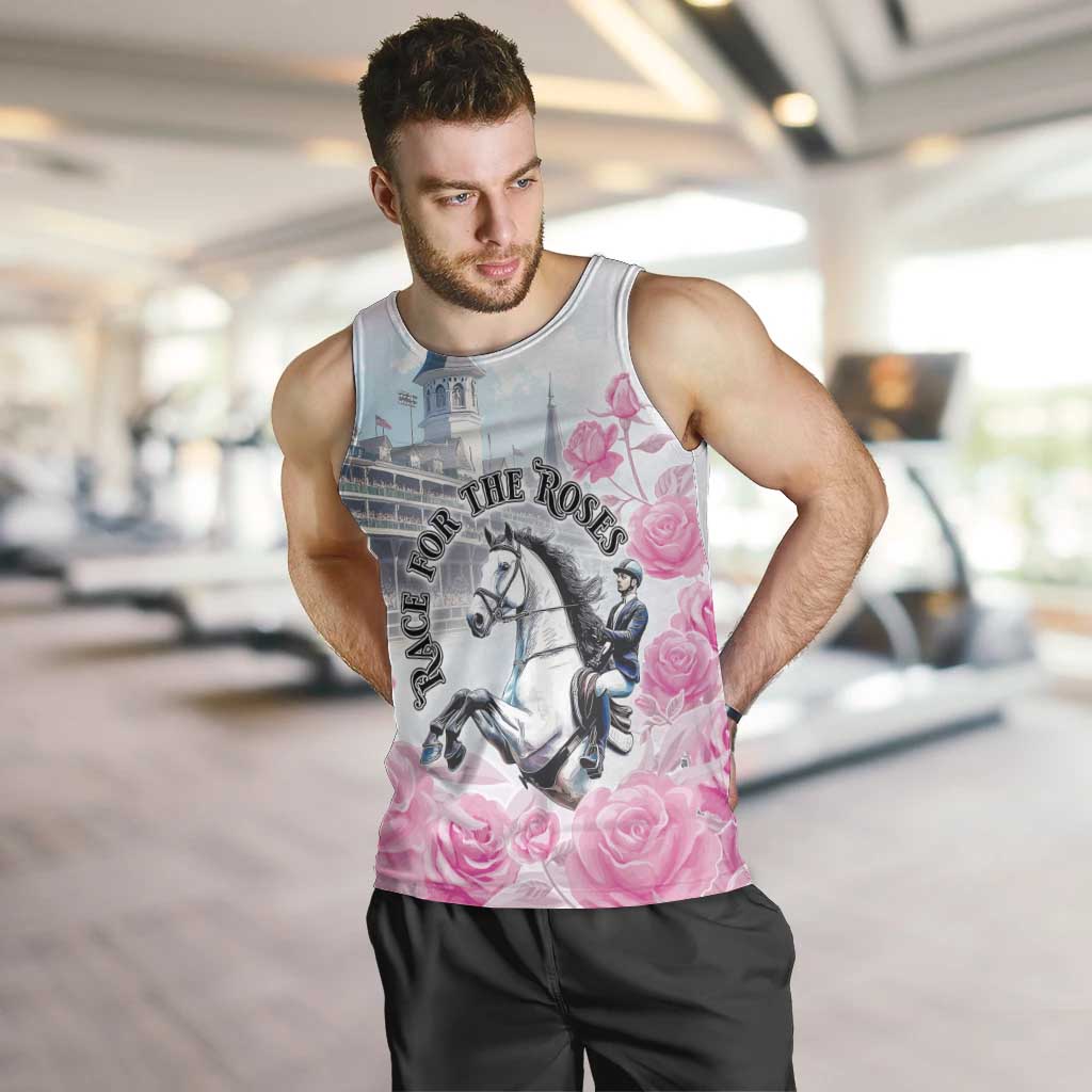 Kentucky Horse Race Men Tank Top Race For The Roses Churchill Downs