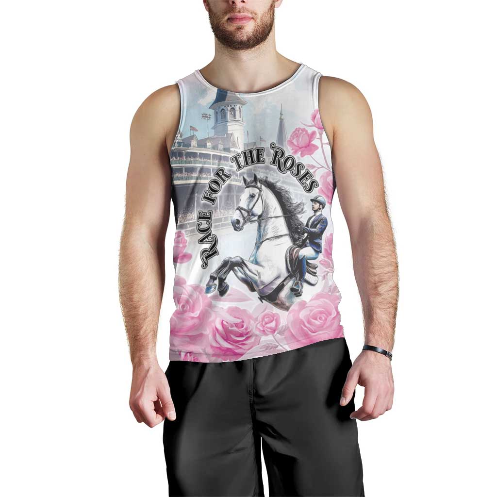 Kentucky Horse Race Men Tank Top Race For The Roses Churchill Downs