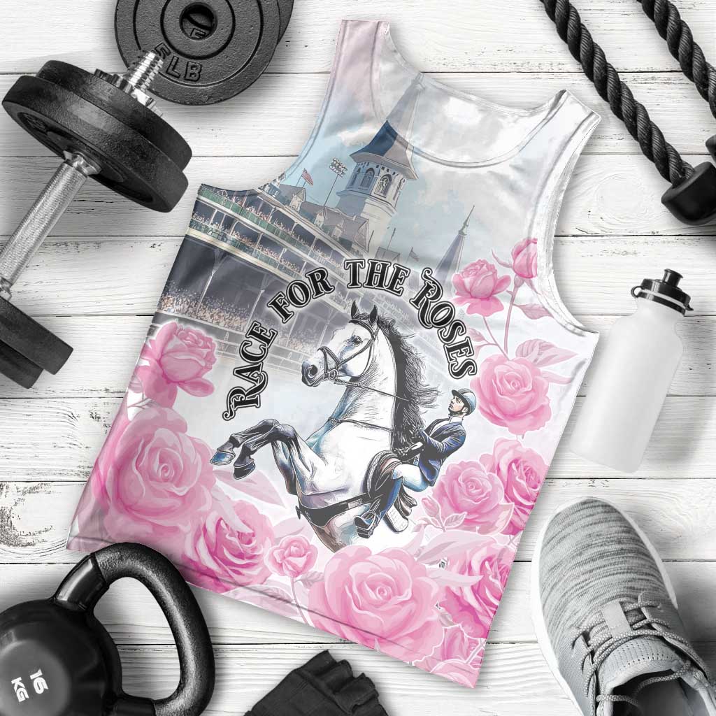 Kentucky Horse Race Men Tank Top Race For The Roses Churchill Downs