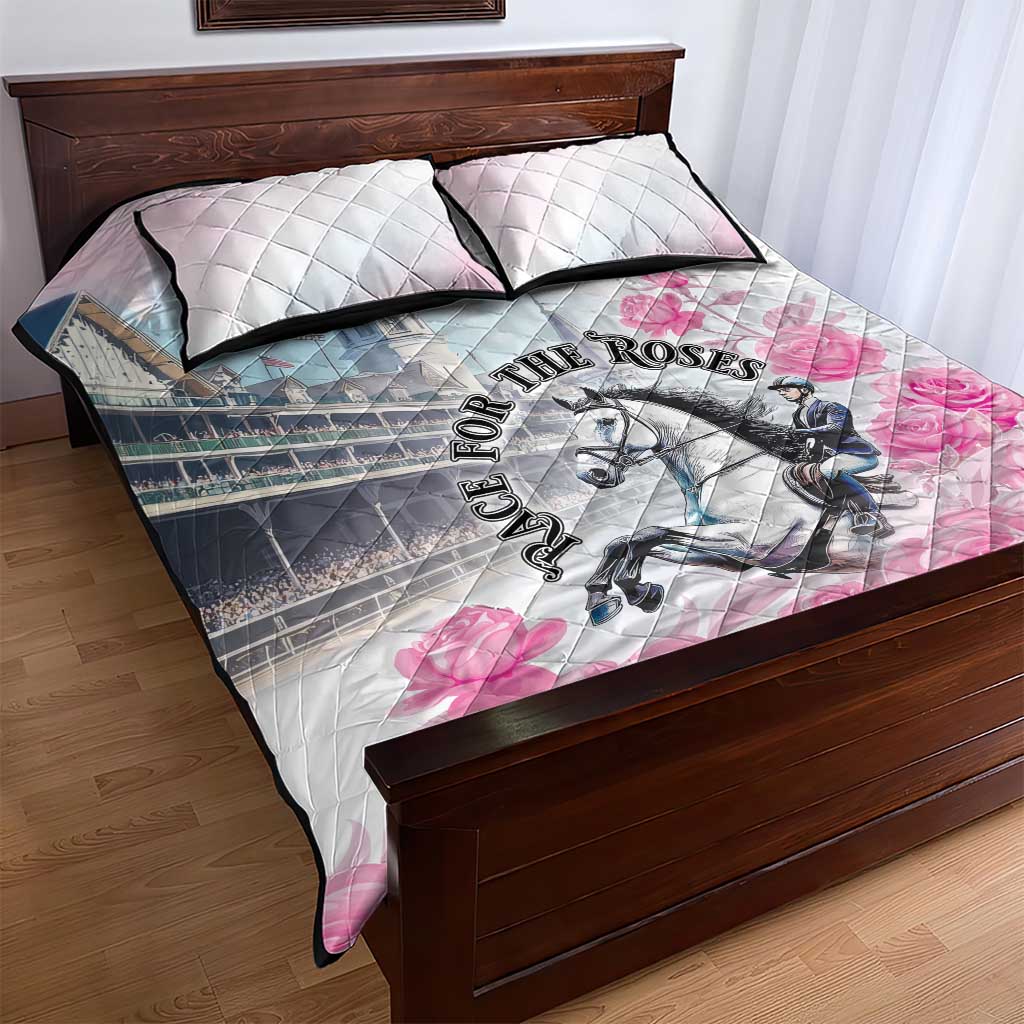 Kentucky Horse Race Quilt Bed Set Race For The Roses Churchill Downs