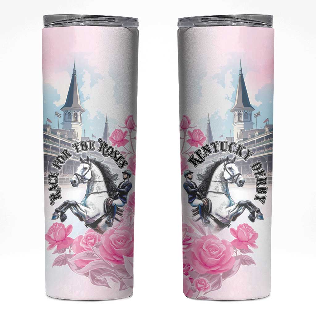 Kentucky Horse Race Skinny Tumbler Race For The Roses Churchill Downs