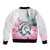 Kentucky Horse Race Sleeve Zip Bomber Jacket Race For The Roses Churchill Downs