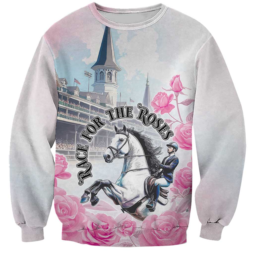 Kentucky Horse Race Sweatshirt Race For The Roses Churchill Downs