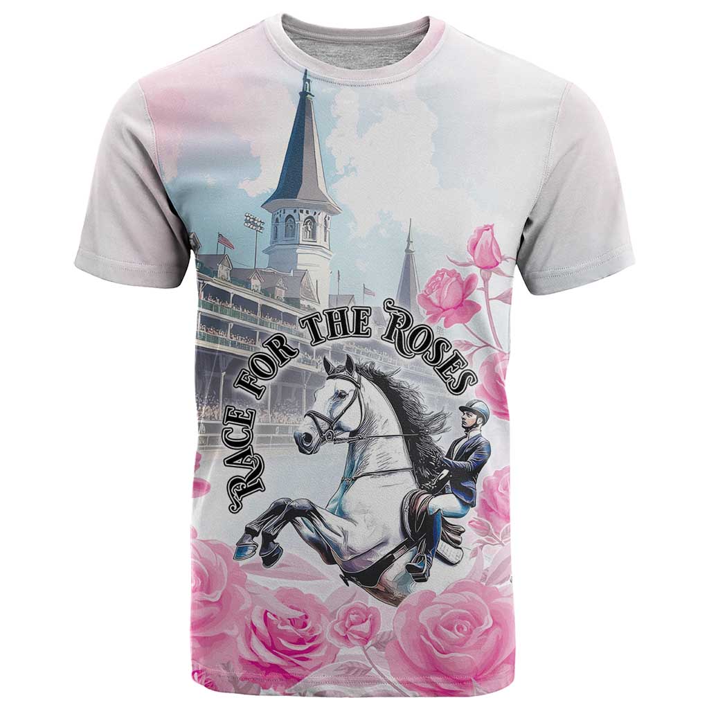 Kentucky Horse Race T Shirt Race For The Roses Churchill Downs