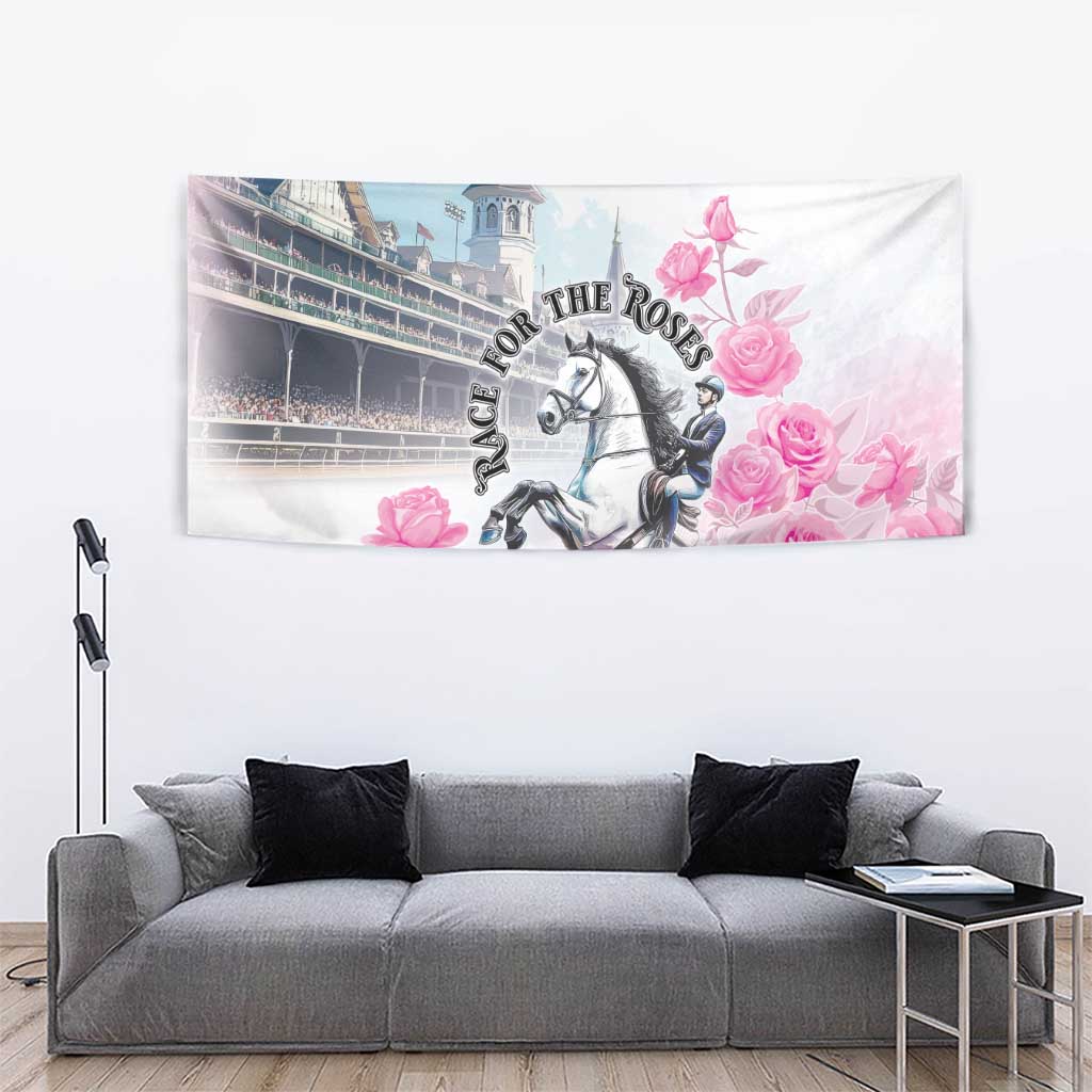 Kentucky Horse Race Tapestry Race For The Roses Churchill Downs