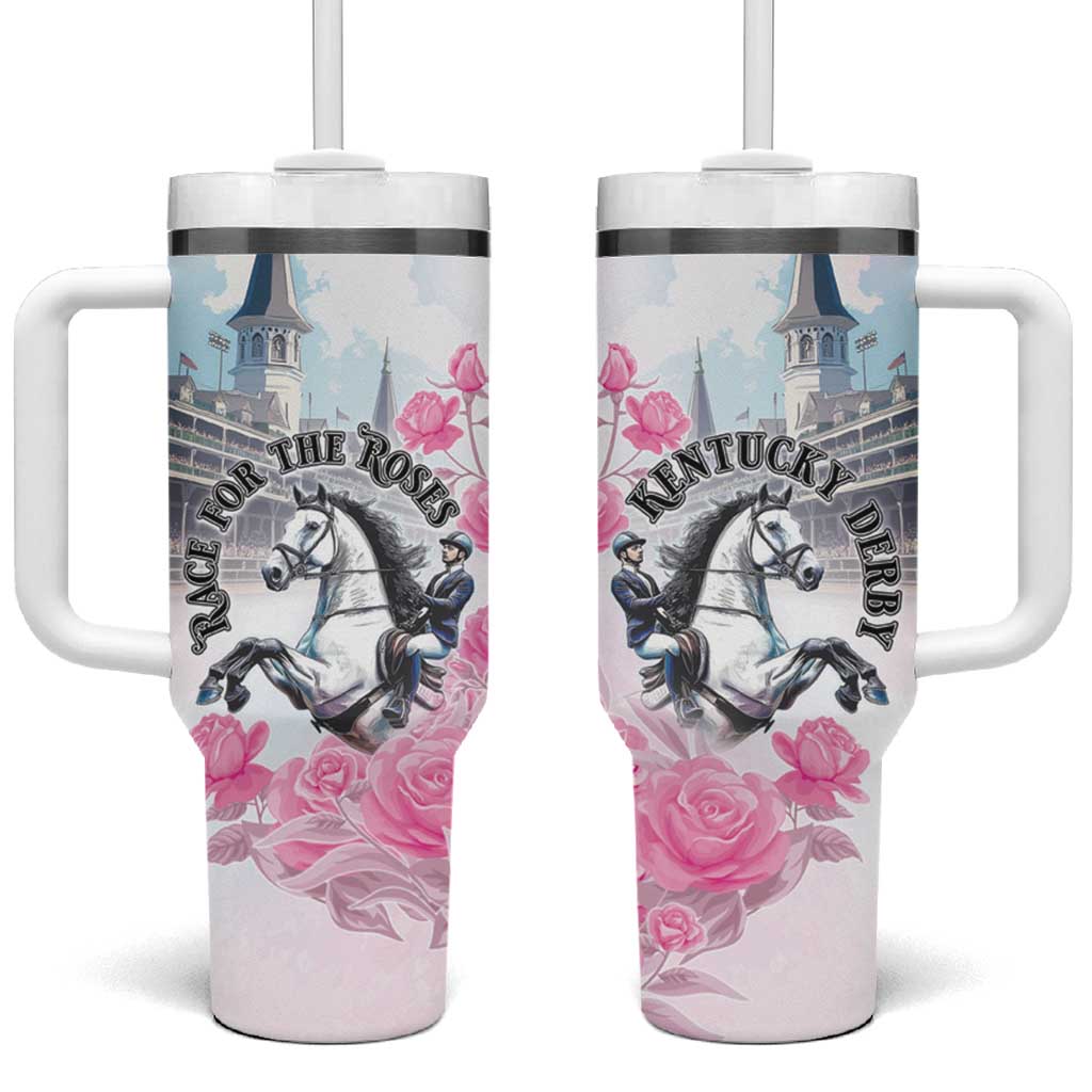 Kentucky Horse Race Tumbler With Handle Race For The Roses Churchill Downs
