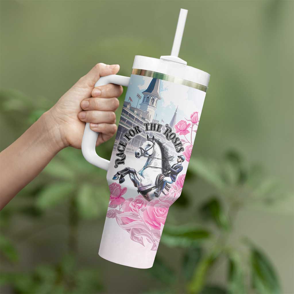 Kentucky Horse Race Tumbler With Handle Race For The Roses Churchill Downs