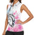 Kentucky Horse Race Women Sleeveless Polo Shirt Race For The Roses Churchill Downs