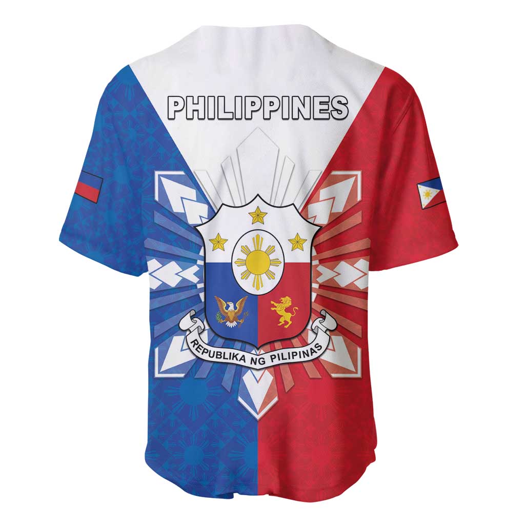 Philippines Filipinos Baseball Jersey Jose Rizal Flag Style