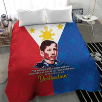 Philippines Filipinos Bedding Set Jose Rizal Flag Style