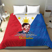 Philippines Filipinos Bedding Set Jose Rizal Flag Style
