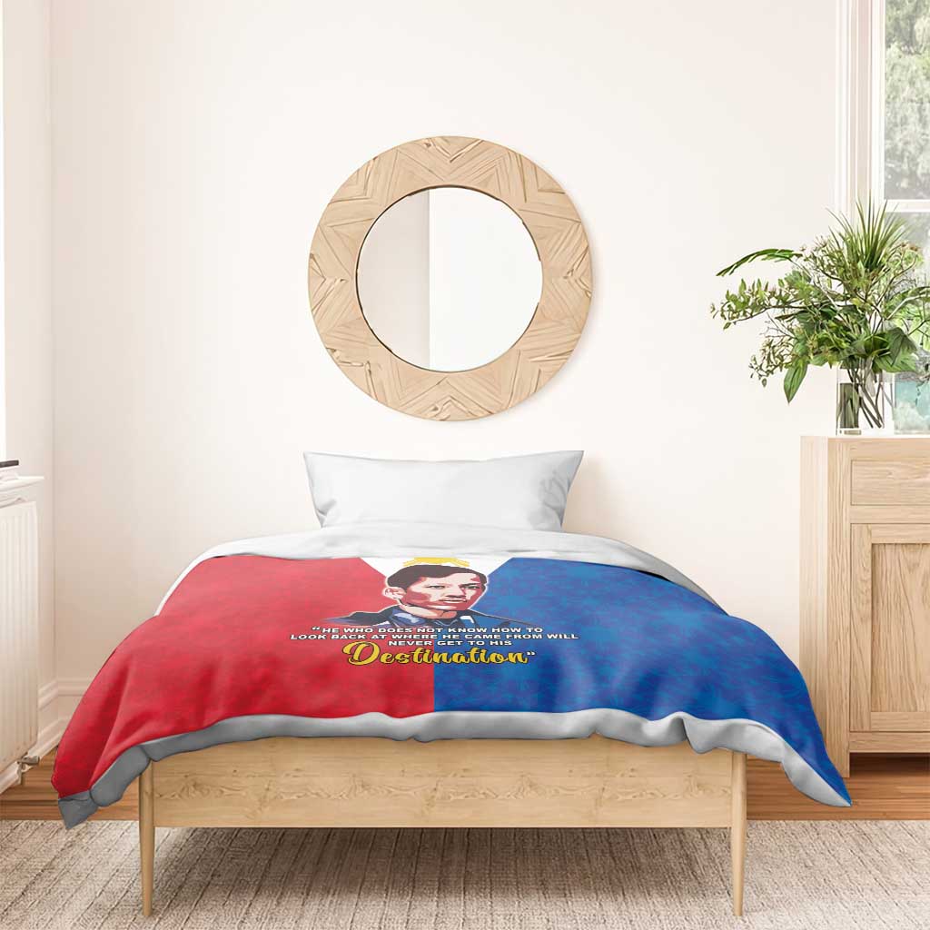 Philippines Filipinos Bedding Set Jose Rizal Flag Style