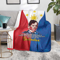 Philippines Filipinos Blanket Jose Rizal Flag Style