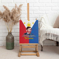 Philippines Filipinos Canvas Wall Art Jose Rizal Flag Style