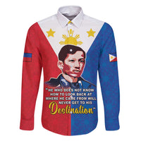 Philippines Filipinos Family Matching Mermaid Dress and Hawaiian Shirt Jose Rizal Flag Style