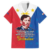 Philippines Filipinos Family Matching Puletasi and Hawaiian Shirt Jose Rizal Flag Style