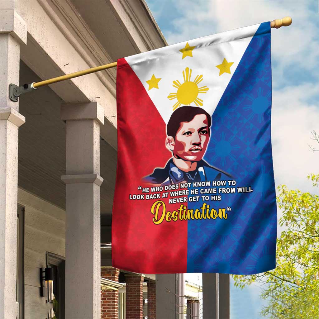 Philippines Filipinos Garden Flag Jose Rizal Flag Style