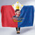 Philippines Filipinos Hooded Blanket Jose Rizal Flag Style