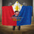 Philippines Filipinos Hooded Blanket Jose Rizal Flag Style