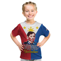 Philippines Filipinos Kid T Shirt Jose Rizal Flag Style