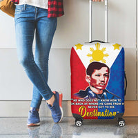 Philippines Filipinos Luggage Cover Jose Rizal Flag Style