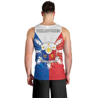 Philippines Filipinos Men Tank Top Jose Rizal Flag Style