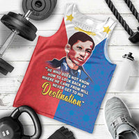 Philippines Filipinos Men Tank Top Jose Rizal Flag Style