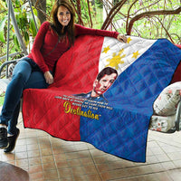 Philippines Filipinos Quilt Jose Rizal Flag Style