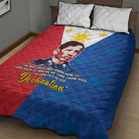Philippines Filipinos Quilt Bed Set Jose Rizal Flag Style