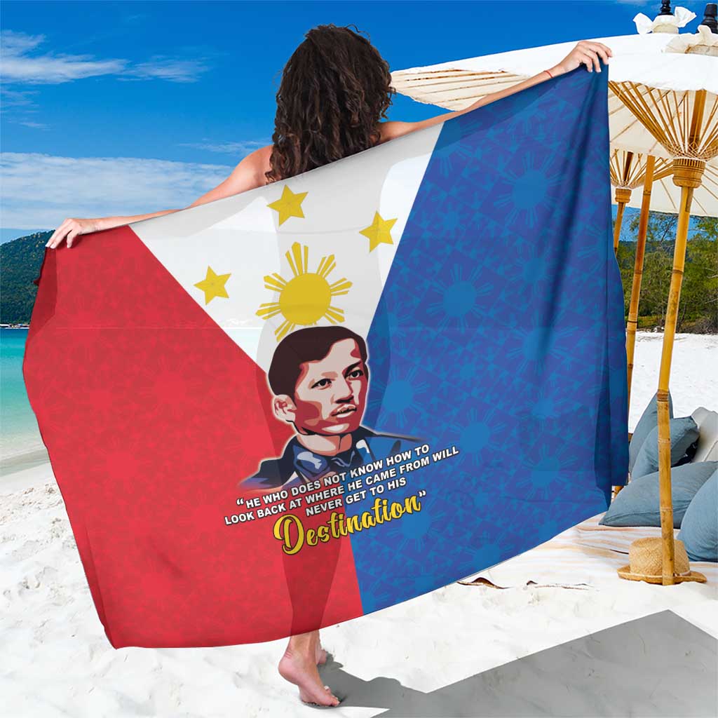 Philippines Filipinos Sarong Jose Rizal Flag Style